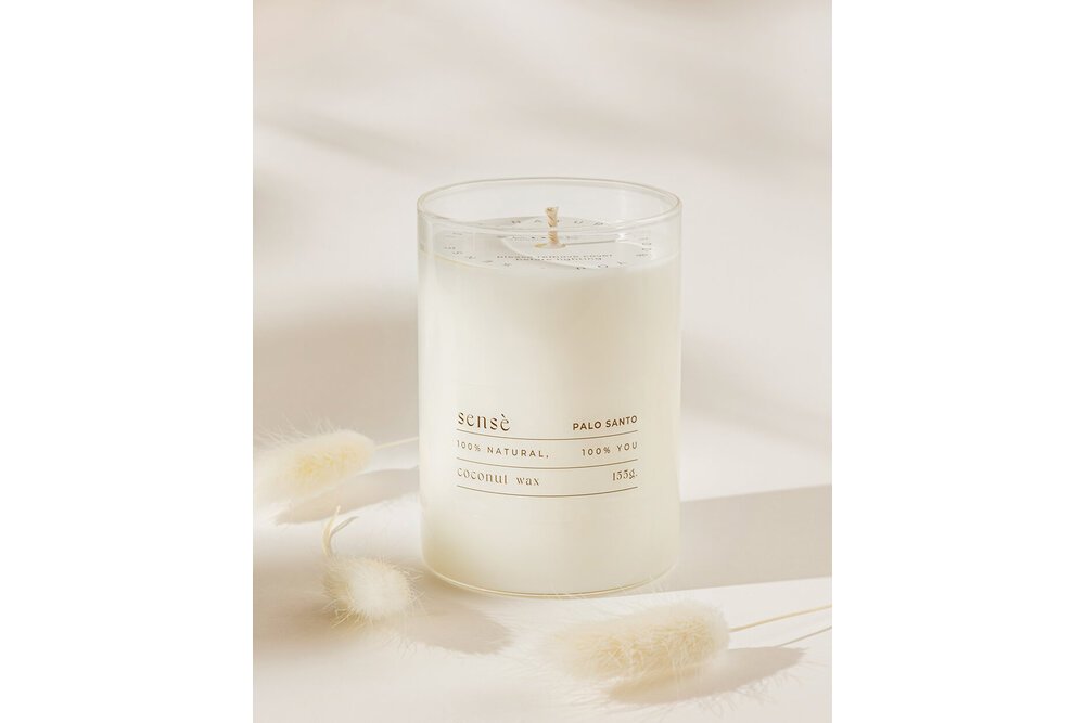 Kokosų žvakės kapsulė "Palo Santo"