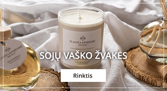 Sojų vaško žvakės